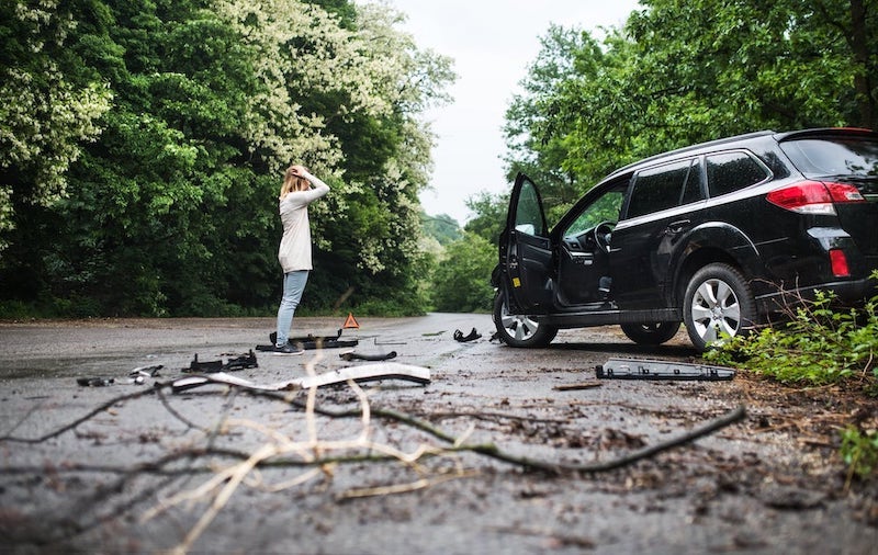 Photo of Car Accident Scene