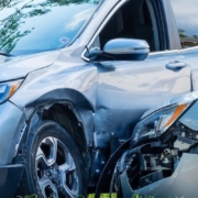 Two Cars in accident