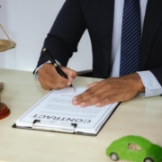 A photo of a car accident lawyer